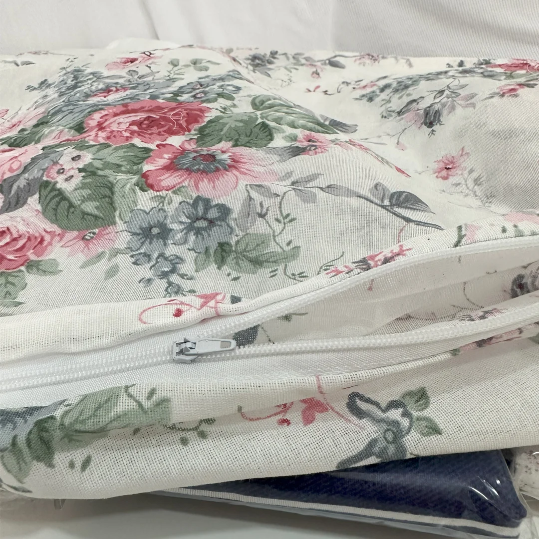 Patterned Cotton Pillowcase