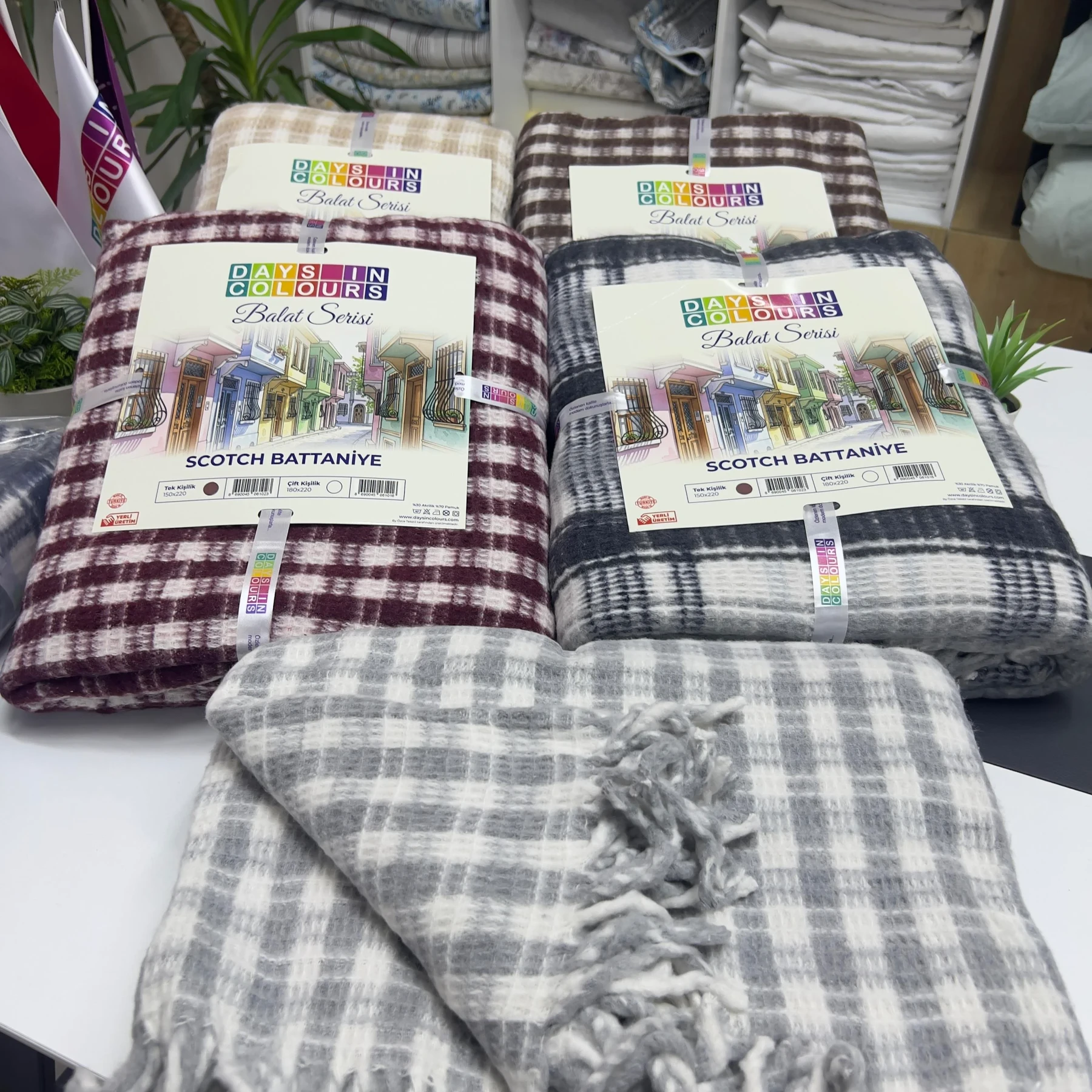 Balat Serisi Scotch Battaniye
