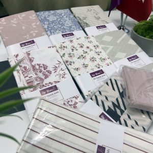 Desenli Pamuklu Yastık Kılıfı