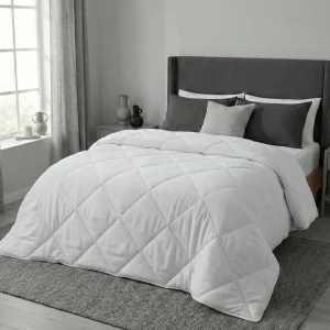 Beyaz Mikro Silikon Yorgan