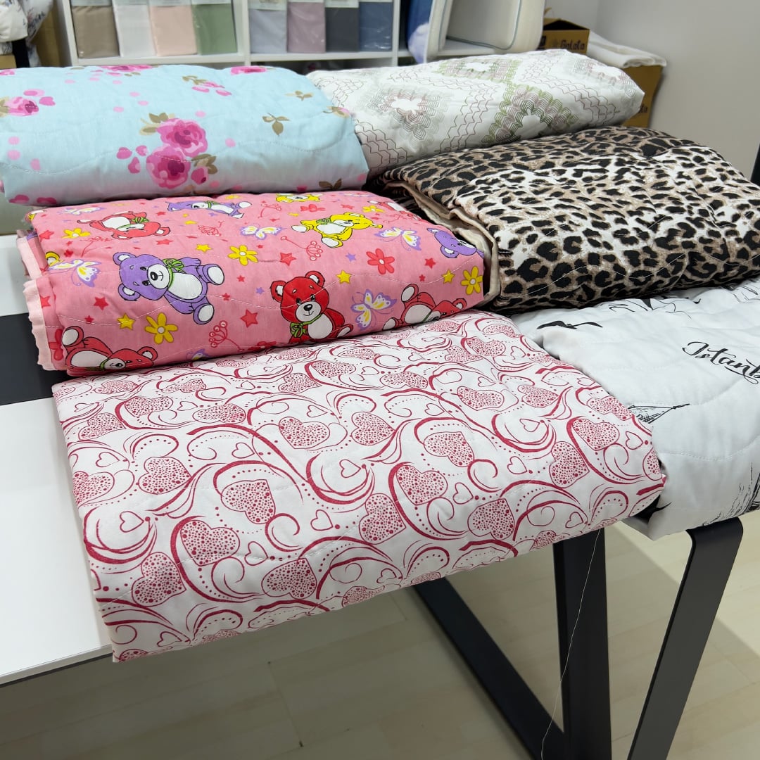 Pamuklu Çok Amaçlı Desenli Pike