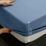 %100 Organik Pamuklu Lastikli Çarşaf - 2