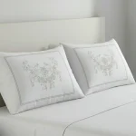 %100 Organik Pamuk Desenli 2’li Yastık Kılıfı - 6