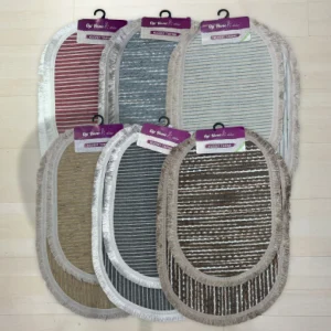 İkili Naturel Pamuk  Dokuma Klozet Takımı