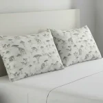 %100 Organik Pamuk Desenli 2’li Yastık Kılıfı - 7