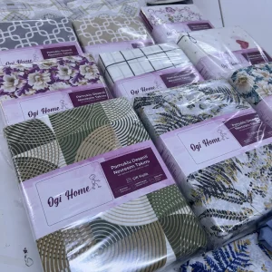 Desenli Nevresim Takımı