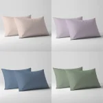 %100 Organik Pamuk 2’li Yastık Kılıfı Seti - 5