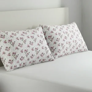 %100 Organik Pamuk Desenli 2’li Yastık Kılıfı