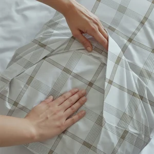 %100 Organik Pamuk Desenli 2’li Yastık Kılıfı